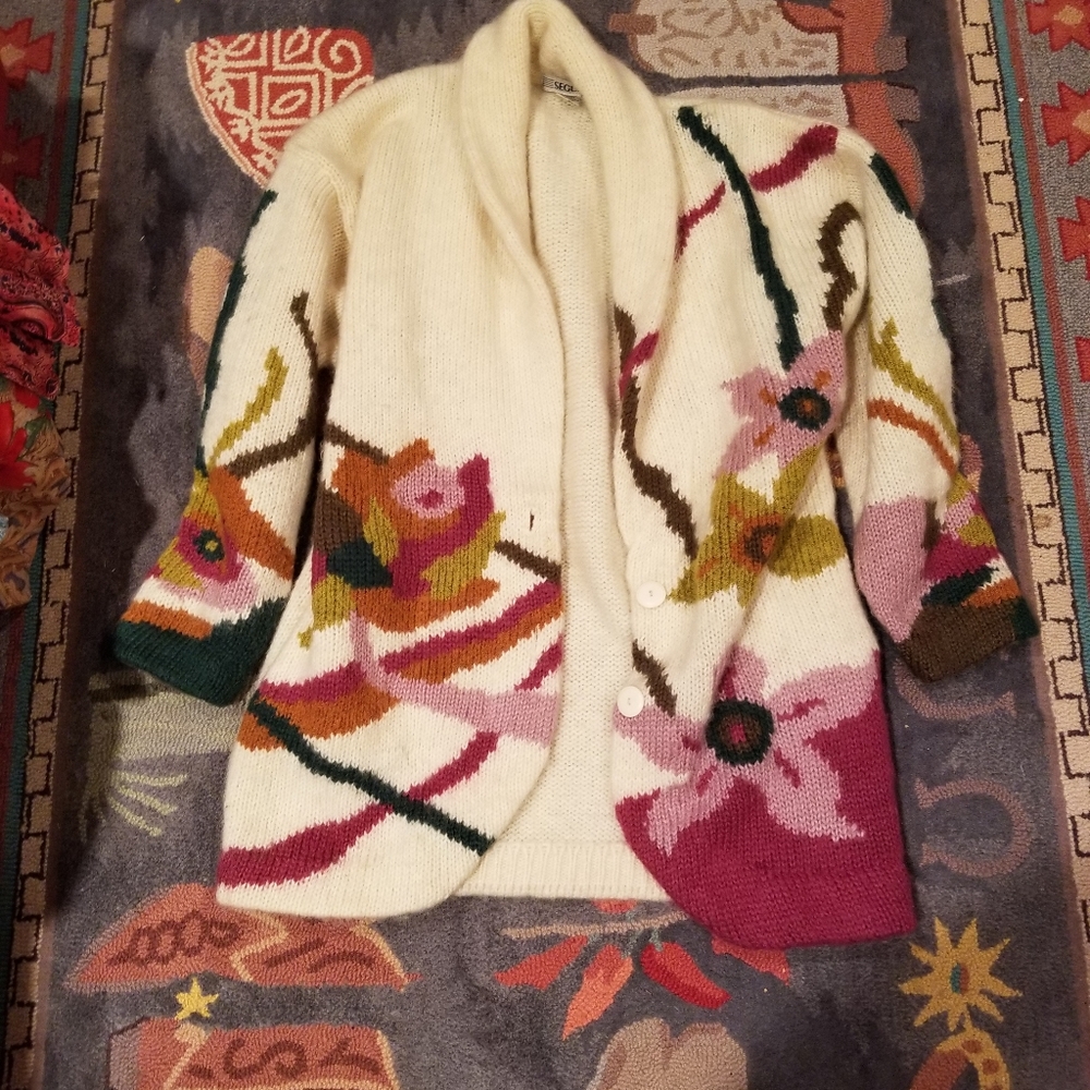 Vintage Segue Sweater Coat M
